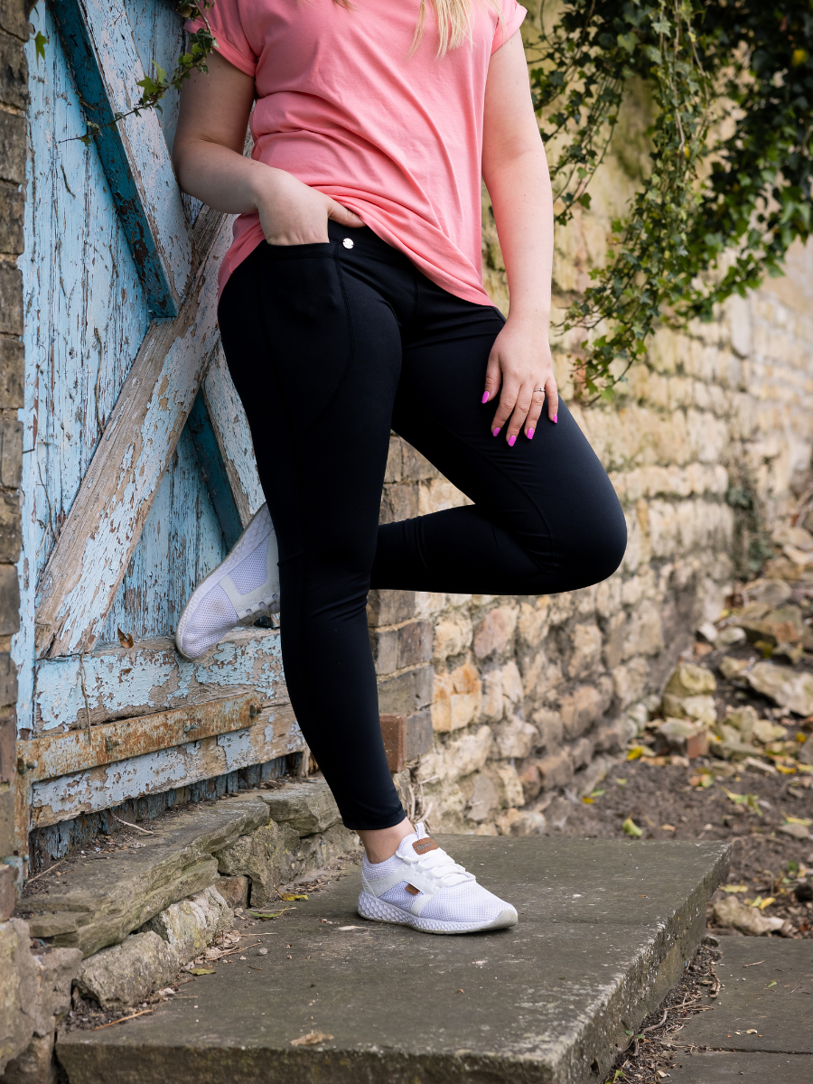 Comfort Max Black 2 Pocket Full Leggings - Love Lissie