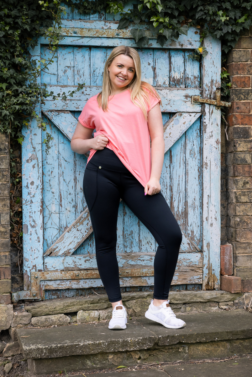 Comfort Max Black 2 Pocket Full Leggings - Love Lissie