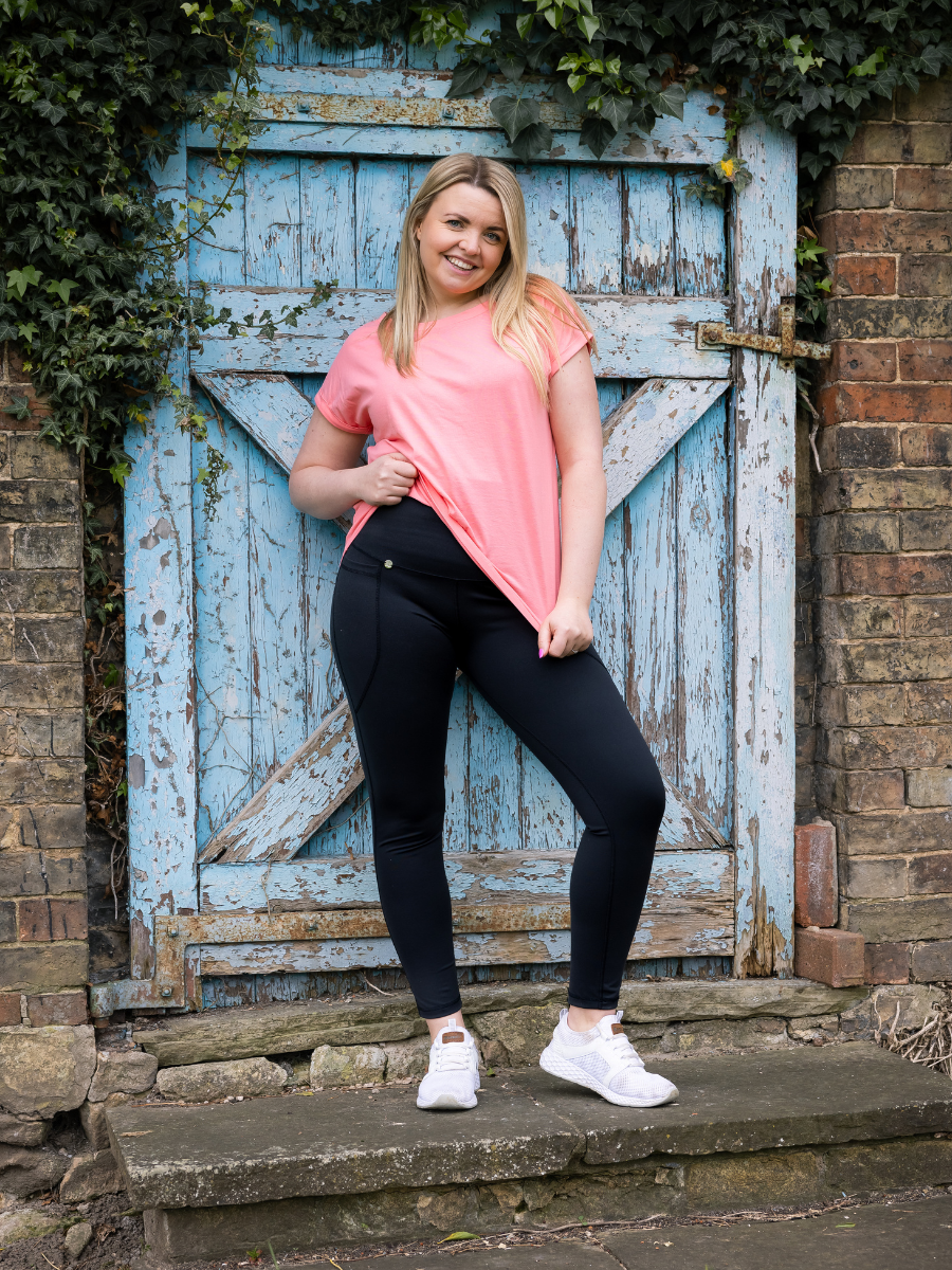 Comfort Max Black 2 Pocket Full Leggings - Love Lissie