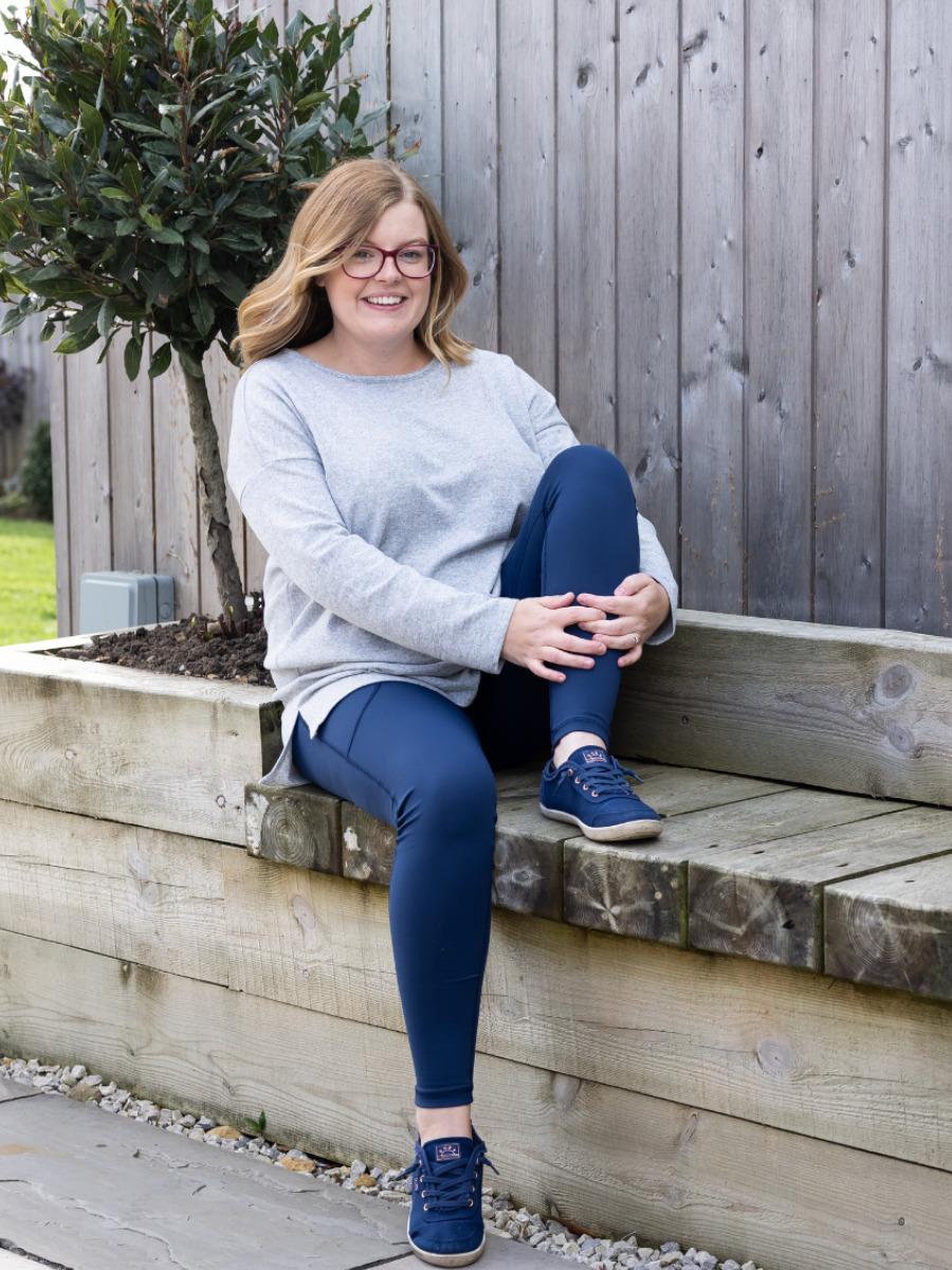 Comfort Max Navy 2 Pocket Full Leggings - Love Lissie