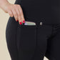 Comfort Max Black 2 Pocket Cropped Leggings