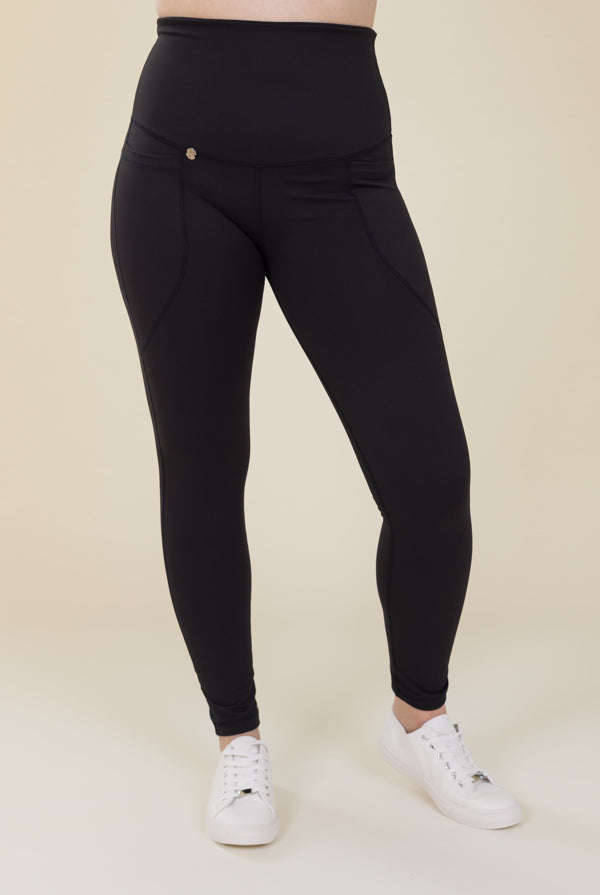 Comfort Max Black 2 Pocket Full Leggings - Love Lissie