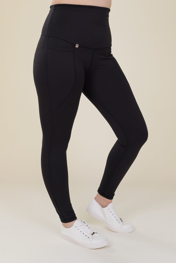 Comfort Max Black 2 Pocket Full Leggings - Love Lissie