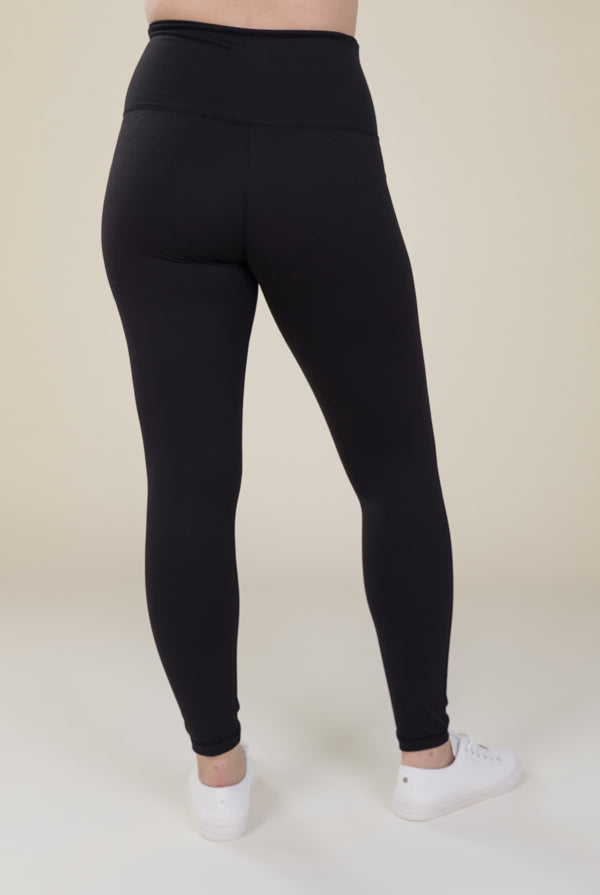 Body Sculpt Black 2 Pocket Full Leggings - Love Lissie