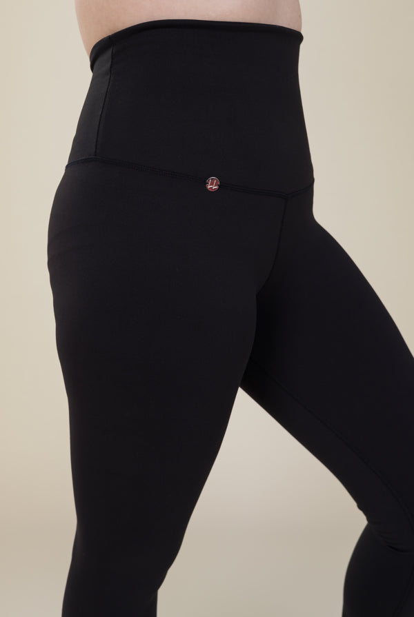 Body Sculpt Black Pocketless Full Leggings - Love Lissie