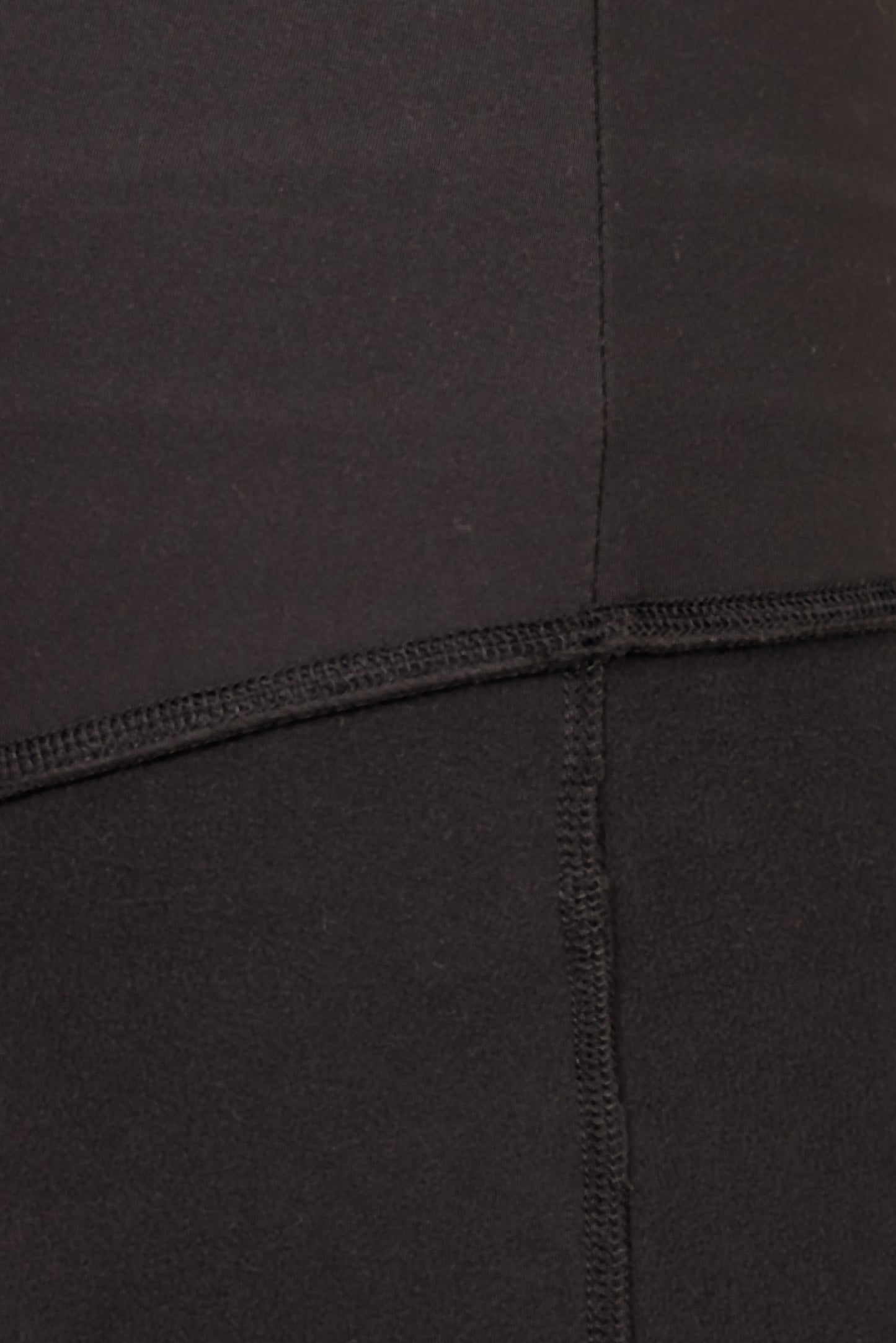 Fleece Lined Black 2 Pocket Full Leggings