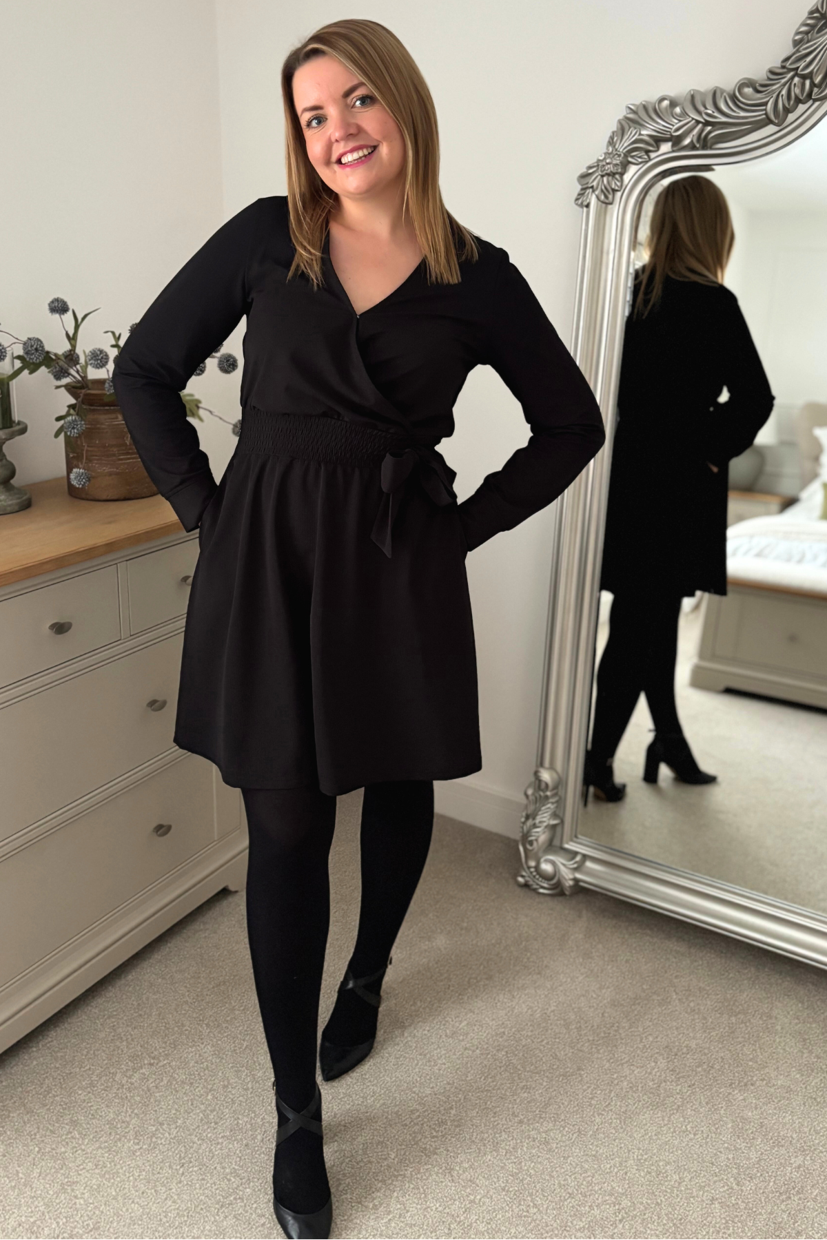 Little Black Wrap Dress – Love Lissie
