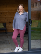 Body Sculpt Rose 2 Pocket Full Leggings - Love Lissie