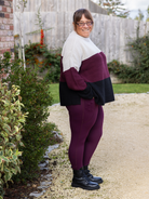 Comfort Max Plum 2 Pocket Full Leggings - Love Lissie