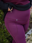 Comfort Max Plum 2 Pocket Full Leggings - Love Lissie