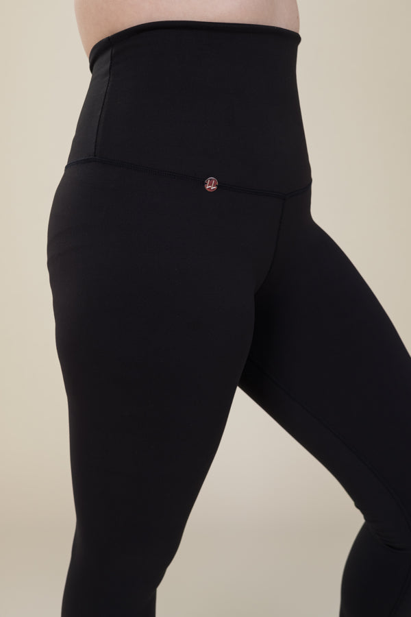 Body Sculpt Black Pocketless Full Leggings