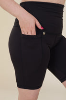 Body Sculpt Black 2 Pocket Cycling Leggings - Love Lissie