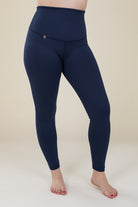 Comfort Max Navy Pocketless Full Leggings - Love Lissie