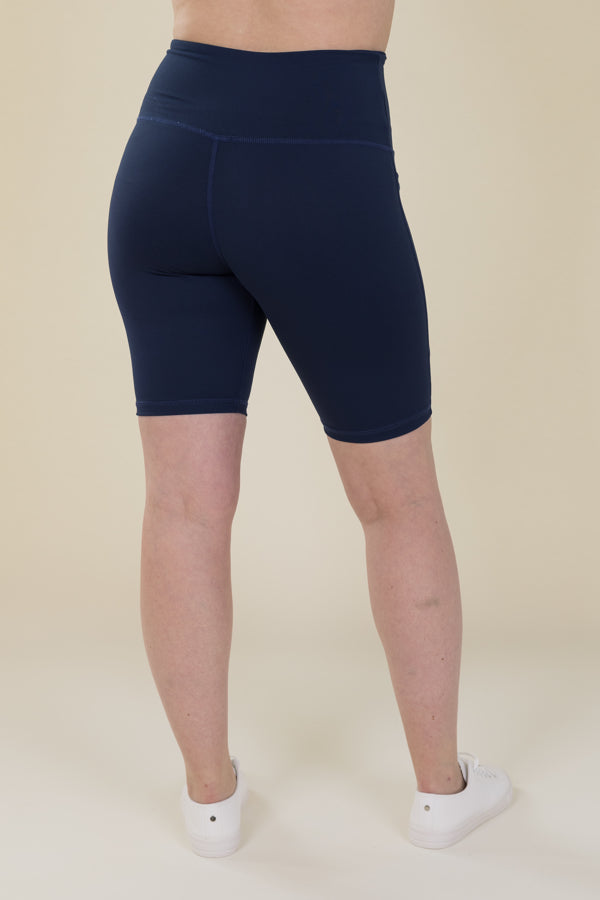 Comfort Max Navy 2 Pocket Cycling Leggings - Love Lissie