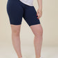 Comfort Max Navy Pocketless Cycling Leggings