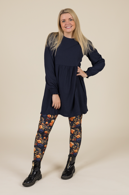 Midnight Autumn 2 Pocket Full Leggings