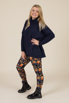 Midnight Autumn 2 Pocket Full Leggings - Love Lissie