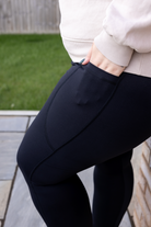 Body Sculpt Black 2 Pocket Full Leggings - Love Lissie